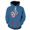 Hoodies للرجال Sweatshirts العلامة التجارية Men Men Classic Movie Portrait Cool 3D Digital Fashion Trend Trend Women Bullover