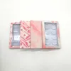 Wholesale 3-pairs 5-pairs Soft Paper Lashes Book For False Mink Eyelashes With Tweezers Private Label Empty Lash Boxes