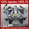 Injectie Mold Lichaam voor Honda White Black CBR 600 F4 FS CC 600F4 600CC 1999-2000 Carrosserie 54NO.24 100% Fit CBR600F4 CBR600 F4 99 00 CBR6FS 1999 2000 OEM Fairing Kit