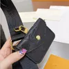 Trendy Bucket Bag Dark Embossing Shoulder Handbag Gold Chain Crossbody Back Bags Cow Leather Trim Adjustable Strap