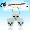 Halloween-heks emmer decoratie hanger benodigdheden schedel kleine mand snoep emmers heks jar hangers bar party rekwisieten locatie lay-out