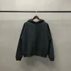 Oversize Hoodie 2021 남성 여성 고품질 양털 지퍼 스웨터 솔리드 포켓 풀오버