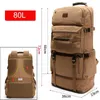 70L 85L Borsa tattica Zaino militare Alpinismo Uomo Viaggio Borse sportive all'aria aperta Molle Caccia Zaino da campeggio 2019 XA686WA Y0721