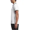 Mäns Kläder Polos Fitness T-shirt Stretch Andningsbar Slim Running Casual Fashion Business Short Sleeve Polo Shirt