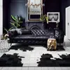 Mattor Imitation Cow Leather Printed For Living Room Nordic Fake Fur Big Rug Decoration Home Rugs and Carpet Tapis