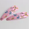 Hair Accessories 20/40 Pcs/Lot Clips Candy Color Dripping Clip Princess Barrette Korean Hairclip Cartoon Headdress Hairpins For Girls