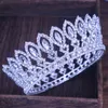 Crystal Queen Tiara Crown Wedding Bridal Bridal Diadem pour la mariée Tiaras et Crowns Headpiece Femmes Cheveux Bijoux Accessoires X0625