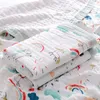 Toalha de fibra de bambu infantil crianças banho macio banho chuveiro nascido gaze gaze swaddle recebendo cobertores blanket wrap