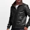 Winter Mens PU Jacket Thick Warm Men's Motorcycle Jacket Fashion Windproof Leather Coat Male Size 3XL 211025