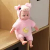 Kawaii Bebek Oyuncakları Yumuşak Peluş Kızlar Için Sevimli Simülasyon Yastık Dolması Hayvan Bebek Arkadaşı Bebek Sevgililer Günü Çocuklar Hediyeler