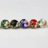 30 pièces de perles rondes colorées en filigrane de cloisonné en émail de 14mm, fournitures de fabrication de bijoux faites à la main, boucles d'oreilles, colliers, Bracelets, accessoires, vente en gros