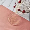 Transparent Acrylic Pendant Party Favor DIY Blank Hängsmycke Holiday Decoration Supplies 12 stilar