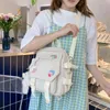 Küçük kadın sırt çantası moda çok fonksiyonlu rahat omuz çantası sevimli girly sırt çantası kız öğrenci mini schoolbag mochila y1105