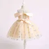 Bébé enfants vêtements printemps été nouvelles filles robe imprimer robe de princesse de mariage enfants robe de fête d'anniversaire 3-10 ans G1215