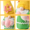 Easter Faceless Dolls Lovely Dwarf Party Supplies Desktop Hugging Egg Gift Thanksgiving Home Decorations Ornaments LLF12251