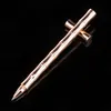 Refillable Rolling Ball Gel Pens Metal Signature Ballpoint Pen Black Ink Fine Point School Office Supplies KDJK2112