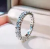 JewelryCouple 4mm Lab Diamond Ring 2925 Стерлинговые обручальные кольца для женщин для женщин.