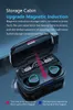 M10 TWS Bluetooth Eardphone bezprzewodowe słuchawki stereo Sport Gaming Zestaw słuchawkowy dotyk mini wkładki douszne wodoodporne z wyświetlaczem LED 2000MAH 1435921