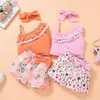 Mädchen Kleidung 2T Mädchen Rock Set Sommer Kleinkind Baby Kinder Kleidung Sets 1 bis 4T Conjunto Corto Dos Piezas