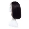 New Style Wig Feminino imita￧￣o de cabelo humano franja cabelos lisos curtos