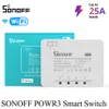 Sonoff Pow R3 25A Leistungsmessung WIFI Smart Switch-Überlastschutz Energiesparmelung auf Ewelink-Sprach-POWR3-Steuerung über Alexa DHLA38