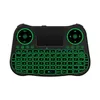 MT08 2.4G Air Mouse Remote Control Mini Keyboard Mouse Combos Rainbow Backlit For Windows PC Android TV BOX PS3 Computer