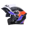 NEW Bluetooth Flip Up Visor Dual Lens Moto Cool Motorcycle Full Face Casco Black Motorbike Helmets Modular