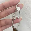 Simple And Sweet Niche Design Chain 925 Sterling Silver Bracelet Female Luck Elastic Beads Puppy Fashion Jewelry Accessories