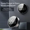 Other Clocks & Accessories 1PC ABS LED Digital Kitchen Timer Manual Countdown Alarm Clock For Cooking Sleeping