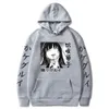 Kakegurui Hoodies 코스프레 캐주얼 Yumeko Jabami Hoodies 남자 하라주쿠 애니메이션 까마귀 후드 후드 옷 Y0319