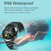 LIGE BW0160 Smart Watch Men Hommes cardiaques Informations sur la pression artérielle Rappel Sport Imperméable Smart Watch pour Android iOS Téléphone7525156