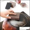 Esponjas vasculas almofadas de ferramentas dom￩sticas Organiza￧￣o da casa do jardim dom￩stico Nano Emery Magic Clean Rub Kitchen Pot, exceto manchas focais de ferrugem sp