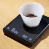 タイマー2kg / 0.1g LEDスマートキッチンスケール210915が付いている日本のコーヒー電子スケールの注ぐコーヒー電子滴りコーヒースケール