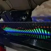 デスクテーブルクロックウルトラシン26セグメントミュージックスペクトルディスプレイ長さ67cm音声コントロールリモートクロックアニメーション機能美しい音楽