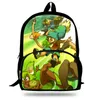 Borse da scuola Stampa Wakfu per bambini da 16 pollici per adolescenti Zaino Mochila Borsa per libri quotidiana per bambini