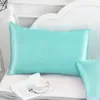 2026 inch Silk Satin Pillow Case Cooling Envelope Pillowcase Ice Silks Skinfriendly Pillowslip Pillow Cover Bedding Supplies 19 3510565