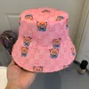 lyxdesigner Bucket Hat fisherman double side wear sommarresor väsentligt mode mångsidigt solskydd 3 färger för män och kvinnor bra trevligt