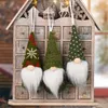 Kerst Knitting Plushsmall Hanging Hanger Decoraties Boom Wit Whiskers Room Decorate Rudolph Doll Santa Claus Child Adult 2 7HB Q2