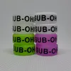 Silkprint protect bands with colorful silicone Bag rubber rings for glass tube 16mm*7mm*1.5mm