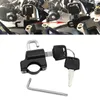 Caschi da moto Universal Helmet Lock Moto Hanging Hook Keys Set alluminio compatibile con tubo manubrio da 7/8 pollici 22mm