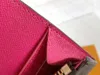Высококачественный подлинный кожаный держатель кожи роскоши дизайнерские кошельки сумочка мужские женские держатели монеты карта черная ягнята 3361253y