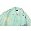 Elkmu paisagem cópia camisa manga longa homens havaiano praia camisa streetwear harajuku botão moda blusa tops he262 210708
