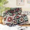 Boheemse gooien dekens voor bedden cover abstracte sofa handdoek outdoor picknick mat decoratie thuis kamer geometrie tapijtwerk plaid deken