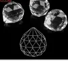 10 sztuk 30mm Color Crystals Ball DIY Kryształ Wisiorki do żyrandoli Akcesoria Szkło Suncatcher Crystal Prisms Lamp Parts Decor