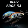 Bluks Edge 53 Płaskie Minnow Tonsting Fishing Lure Wobbler 5m 5.6g Korówka Trout Sztuczne Ciężko Bait Crankbait Słodkowodne Tackle 211222