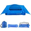 Tenda inflável portátil 2 em 1, sofá de ar inflável com dossel, acampamento ao ar livre, mochilão, caminhadas, suspensão, tendas e abrigos275h