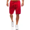 Shorts masculinos 2021 verão calções casuais calças clássicas marca roupas puro algodão fitness executando esportes