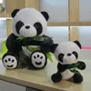 Sevimli Panda Bebek Peluş Oyuncak Yüksek Kalite Dolması Hayvanlar Bebekler Dekorasyon Çocuk Doğum Günü Hediyeleri Toptan