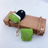 Designer Cases For AirPods Pro 1 2 3 Leather Protective Cover Bluetooth Wireless Earphone Case Accessories Charging Box Luxurys With Keychains