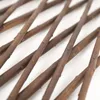 Fechten Spalier Tore Erweitern Holz Garten Wand Zaun Panel Pflanze Klettern Unterstützung Willow Gitter Für Home Yard Decor173e